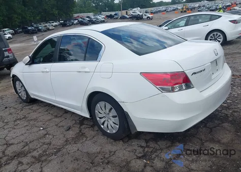 2008 Honda Accord 2.4 Lx z USA, uszkodzony, nr VIN 1HGCP26368A061298